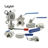 4 inch stainless steel BS standard butterfly valve malleable pipe fittings and valves for water supplying