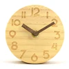 Factory direct sale home decorative desk & table wood clock