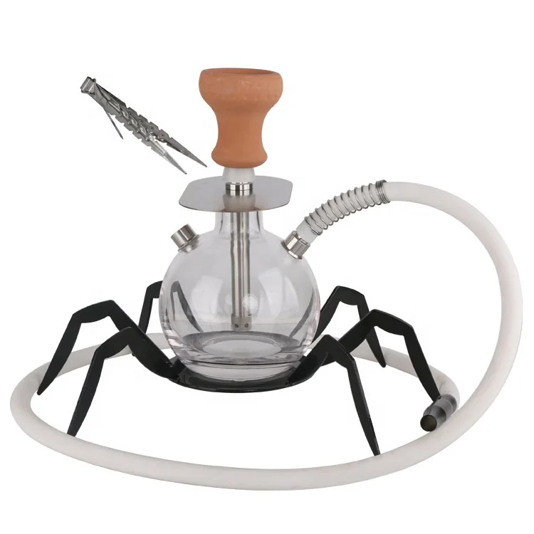 

DIY Wholesale  Hookah spider shisha top quality Stainless steel hookah pipe, Original stainless steel color