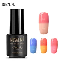 

Rosalind wholesale temperature change gel polish color changing uv led gel nail polish with MSDS report