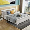 Modern bedroom furniture utility double bed