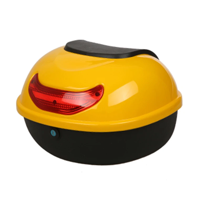 
Black 28L Topbox Rear Storage Luggage Top Tail Box for Motorcycle Scooter 