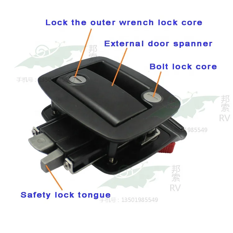 
RV door lock motorhomes accessories for caravan trailer lock 