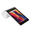 Handheld all in one dual display android pos terminal with thermal printer 4g wifi bluetooth for retail pt7003