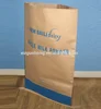pp 50kg weight one bag cement block bottom valve bag