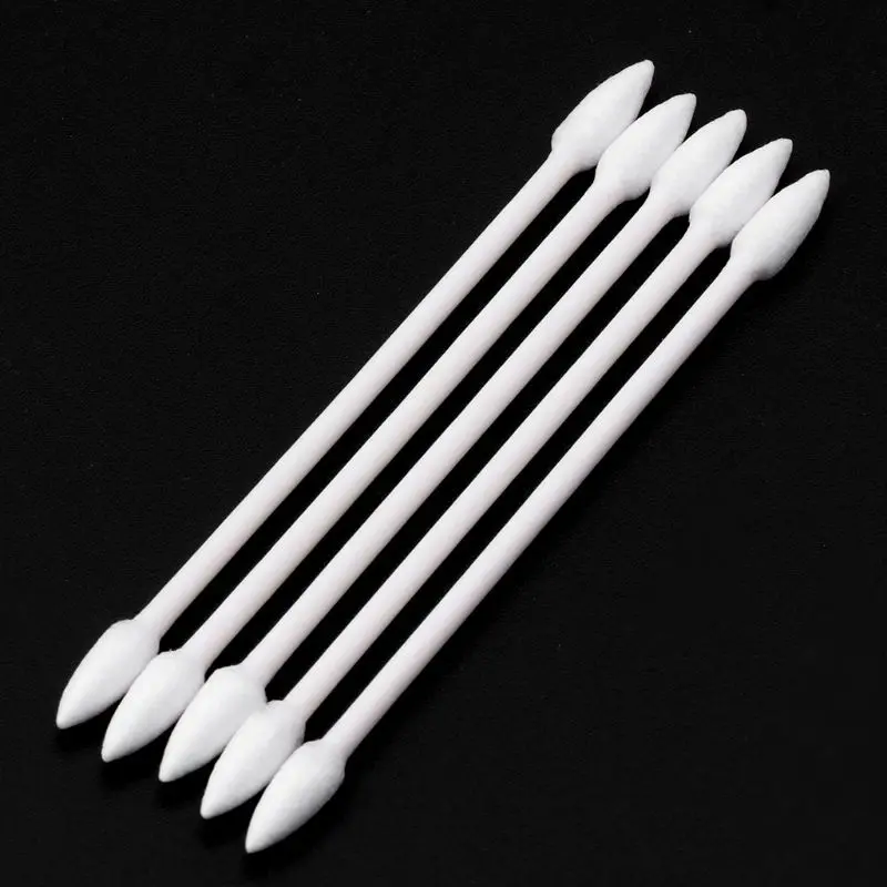 

Free Shipping 25pcs Cotton Disposable Stick Cleaning Tool for AirPods Earphone Smart Phone Tablet Charge Port USB Port