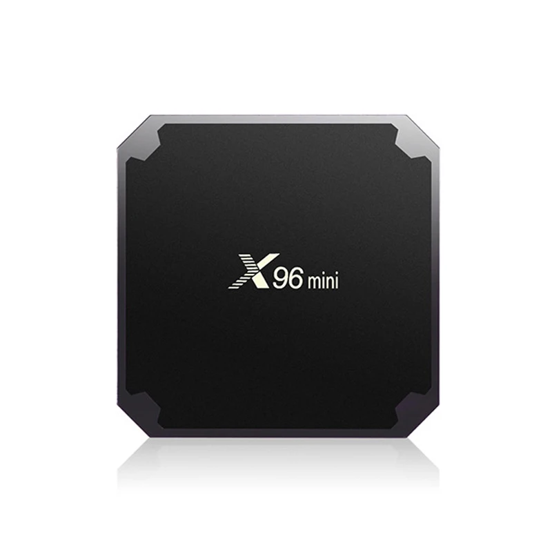 

X96 Mini Android 7.1 TV Box Smart TV Box S905W Quad-Core 1G+8G WIFI 3D H.265 4K Set Top Box, Balck
