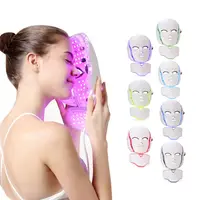 

Hot Sell Colorful PDT Light Therapy 7 Color Led mask rejuvenation Skin Mask free shipping