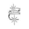 stylish rings Zircon Silver Jewelry Gold-plated Ring Rice Ring Luxury Jewelry