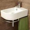 Hot selling waterproof easy to clean acrylic solid surface portable sink stone sink farmhouse sink