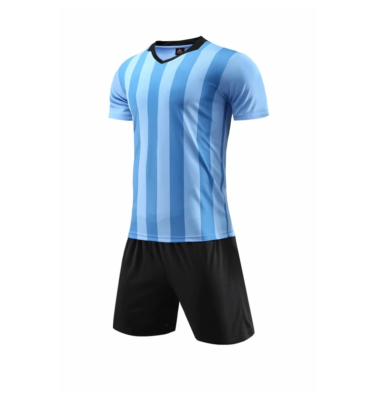 

Hot Sale Blue Top Quality Football Training Kit