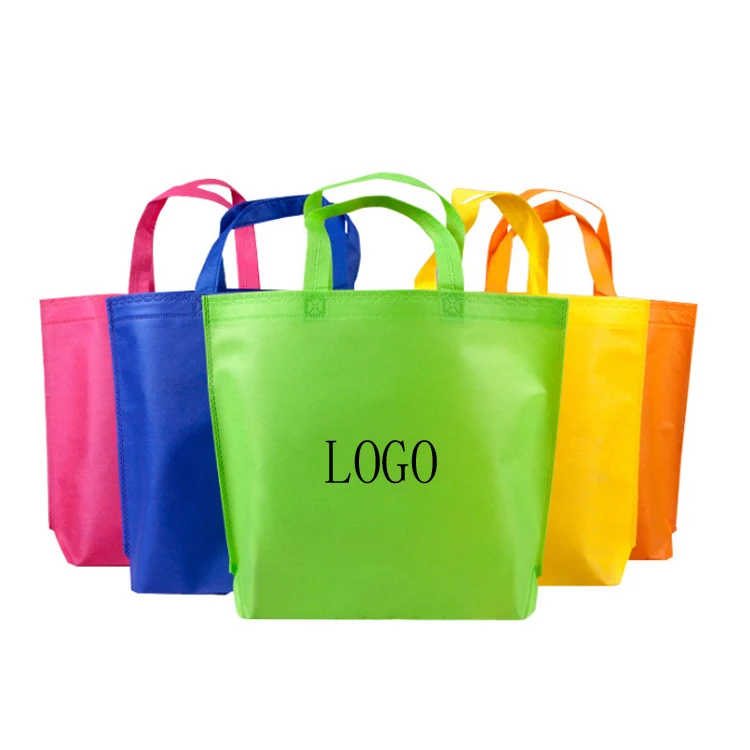 

Nonwoven fabric bag custom promotional non woven bag big non woven shopping bag in stock custom logo printed