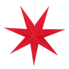 Various Colors Multi-Points Flocking Star Lamp New Product Paper Star Lanterns