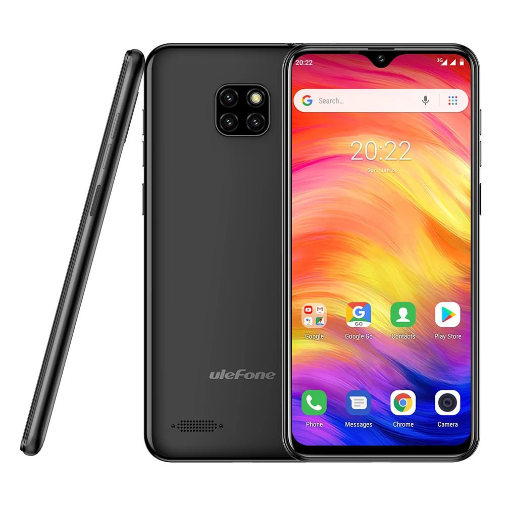 Free Ship Dual SIM Full Screen 3G Mobile Cell Phones Smartphones Android Ulefone Note 7,1GB+16GB With 4 Camera