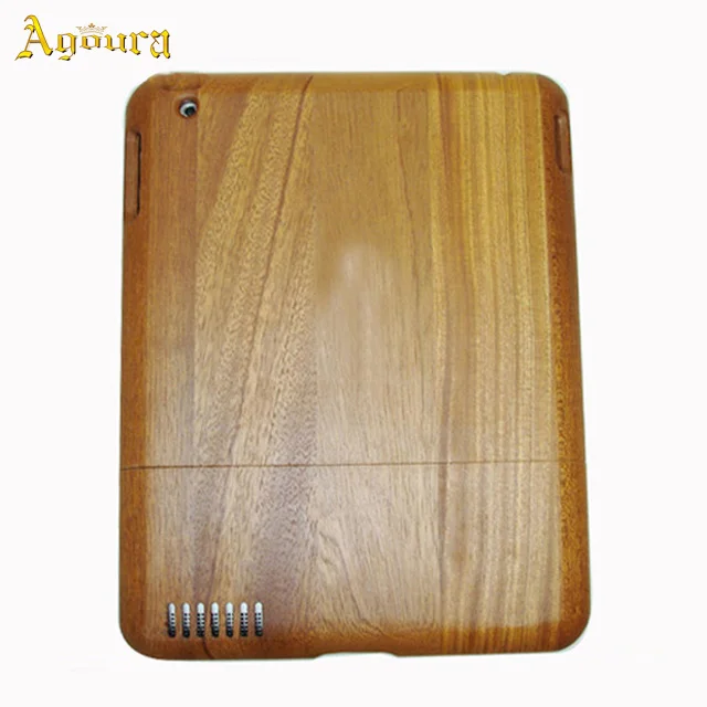 

Wholesale high-quality protective cover wooden case for iPad 3