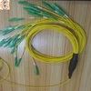 Optical Fiber Cable 8F 12F Mm Om3 Mpo Patch Cord Mini Breakout Cable Sm Lc Apc Fiber Optic Patch Cord