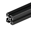 4040 Black Color Anodized T slot Industrial Aluminum Alloy profile