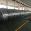 Marine ship launching rubber airbag