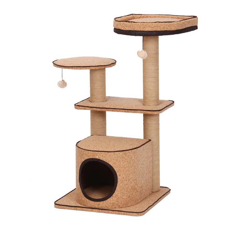 
Manufacturer customized Cat tower scratcher post fabric for cat tree 