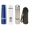 Bullet flask with stainless steel vacuum thermos flask set