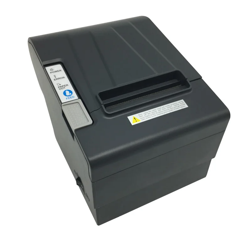 

Cheap new model Ethernet desk 3 inch 80mm mini thermal receipt printer for factory POS801, Gray