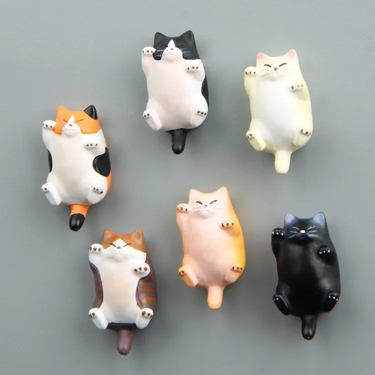 

Cute Cat Magnet, Resin Fridge, Sport Magnet for Fridge