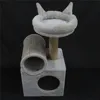 Longnew Pet Designer Small Cat Tree Parts Scratching Post Katzenkratzbaum Bed Tower Cat Scratch Tree