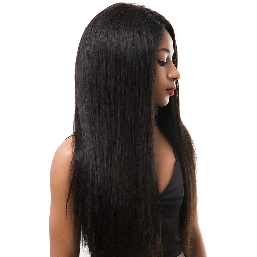 

light brown color wig hair lace front wigs virgin human hair long straight