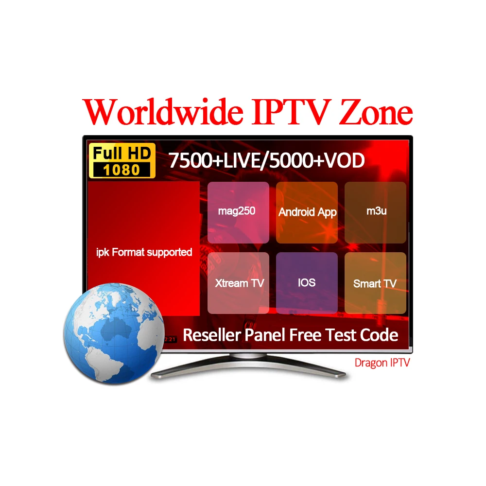 

1 Month Iptv subscription worldwide 7000 live channels 4900 European VODS M3U iptv reseller panel with arabic iptv subscription, N/a