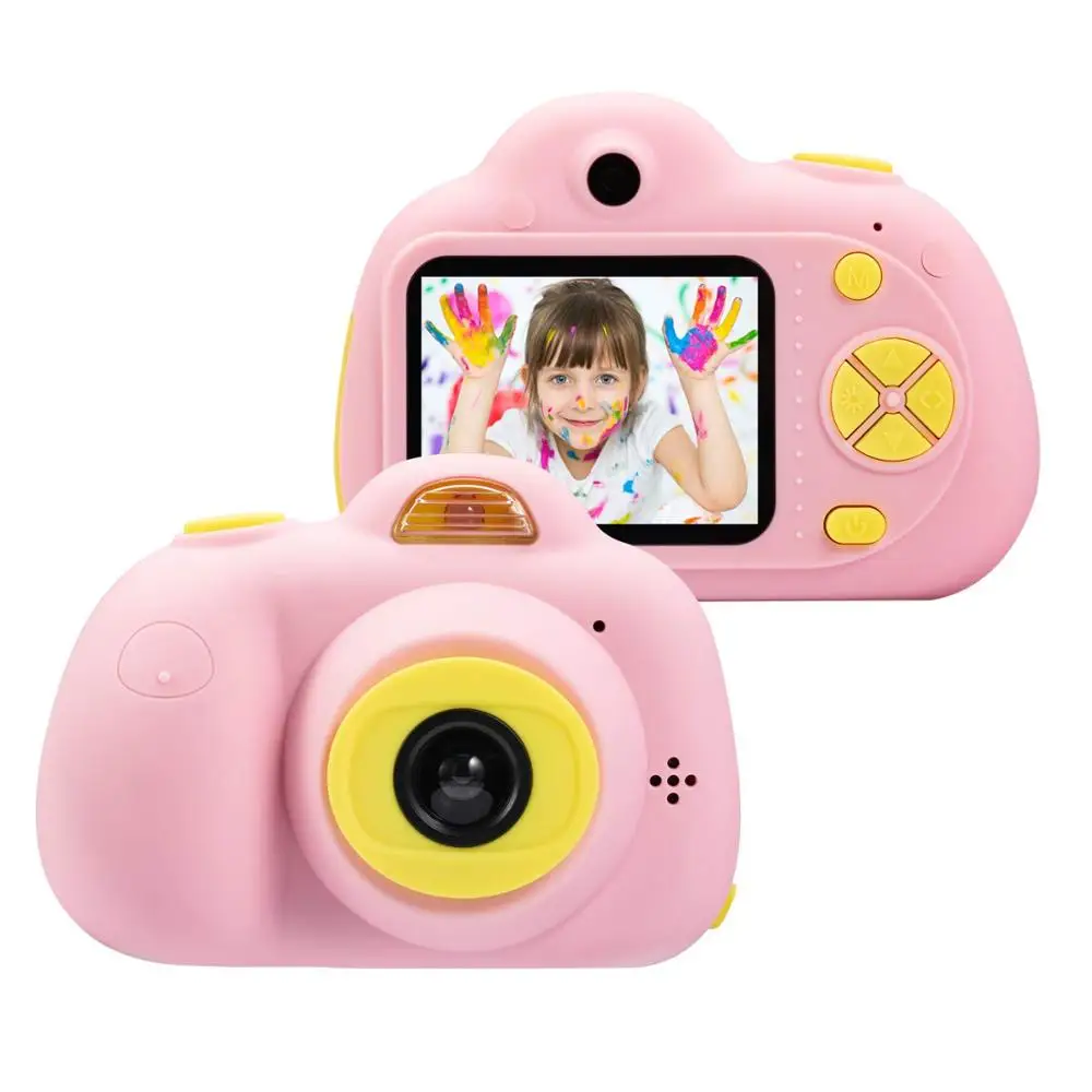 

Fancytech K01 K7 Kids Mini Digital Camera Creative DIY Dual Selfie Camera for Kids Gifts