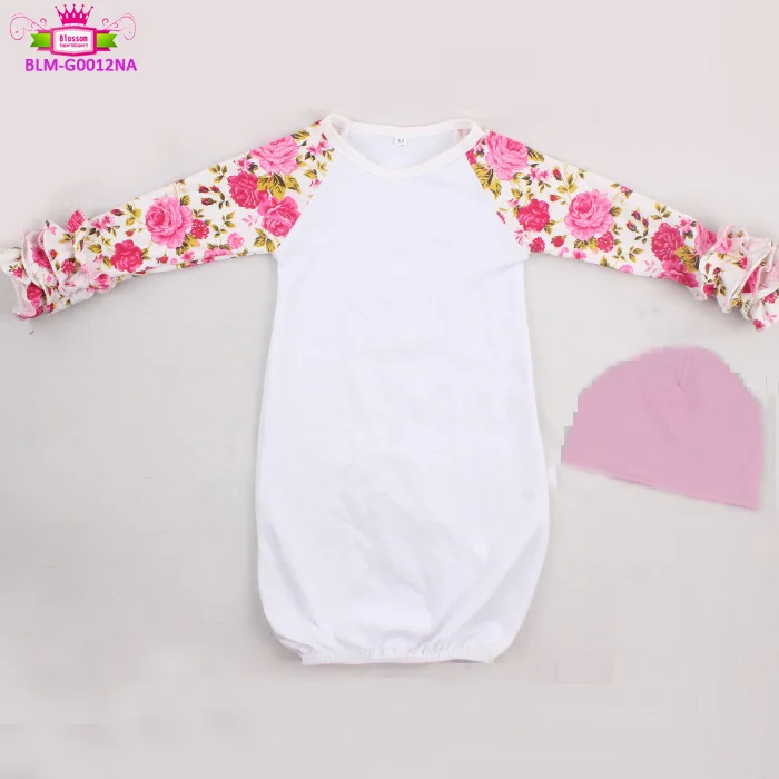 long sleeve baby gown