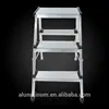China Factory Loft Household Aluminum 5 Step Ladder With Handrail