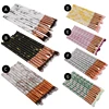 10pcs Makeup Brushes/Marble Handle Makeup Brush Set/Custom Logo Make Up Brushes For Eyes