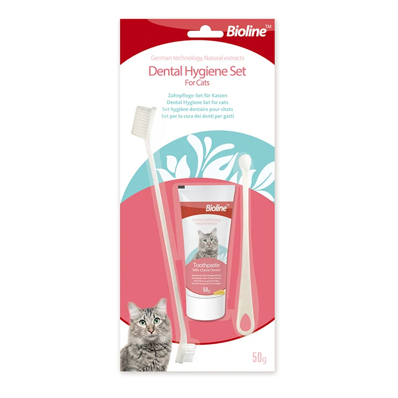

New Type Clean Plastic Pet Toothpaste Toothbrush Cat Tooth Brush, White