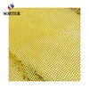 shop decoration gold color aluminium material cloth shimmer cloth mesh fabric for curtain