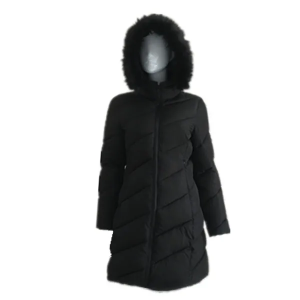 

Custom Black Winter Puffer Jacket Long Puffer Jacket for women
