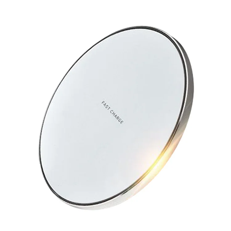 

Desktop Fast Wireless Charger 15W Ultra Thin Anti-skidding Wireless Charger Pad Compatible 10W 7.5W Phone Portable Charger