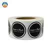Personalised Stickers Round Square Self Adhesive Labels