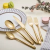 Wholesale stainless steel brass flatware set for wedding