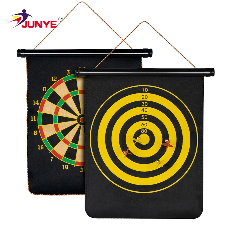 

BSCI plastic dart score board Bristle Magnetic Darts board, Black