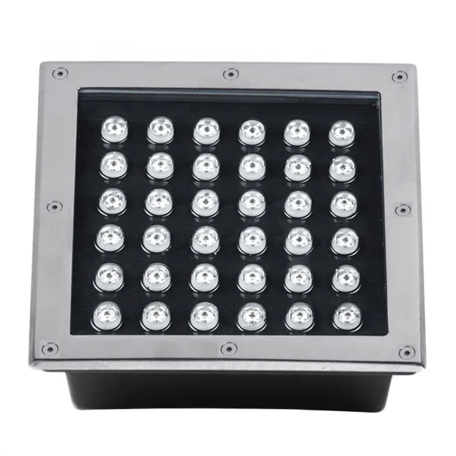 
IP67 Waterproof 3W 4W 5W 6W 9W 12W 16W 18W 24W 36W In-ground LED Light LED Square Underground Inground LED Ground Light IP67 