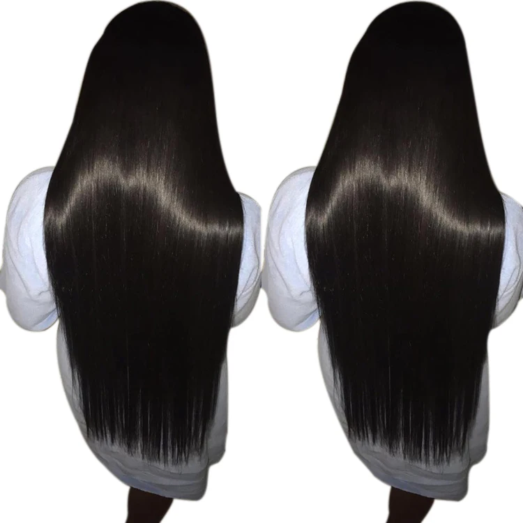 

Cheap Alimina silky straight brazilian human hair, 100 remy human hair extensions brazilian, 9a grade virgin brazilian hair, Natural color,close to color 1b