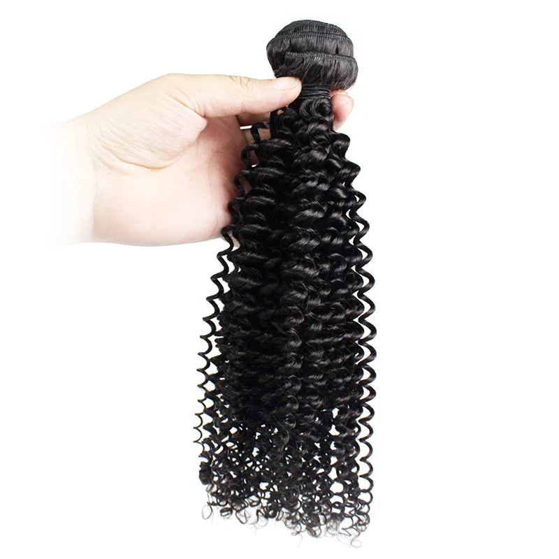 
Morein Virgin Hair Kinky Curly Bulk Hair For Black Women High Quality Cuticle Aligned Human Hair Afro Natural Closure 