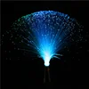 7 Colors Changing Diy Christmas Party Battery Operated Hanging Star optic Night led fiber optic light