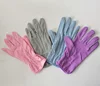 color cotton gloves with dots working gloves