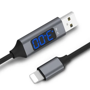 2.4A Fast Charge USB Cable LED LCD Voltage Display Samsung