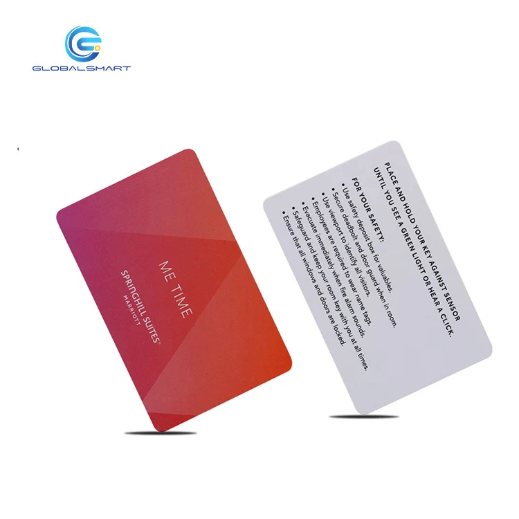 

Custom Printing PVC RFID Hotel Key Card