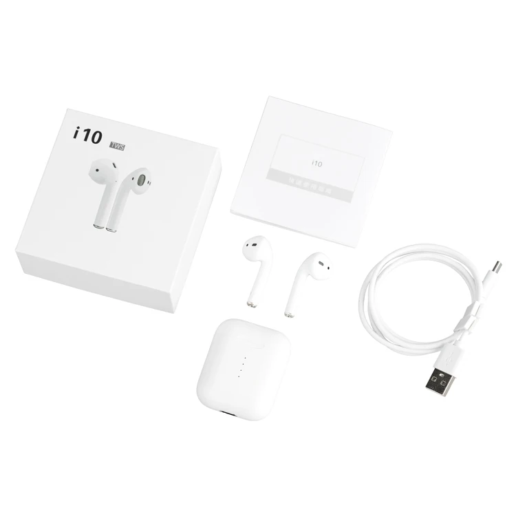 

Newest Product Wireless Touch Dual Side Call Waterproof Earphone Tws I10