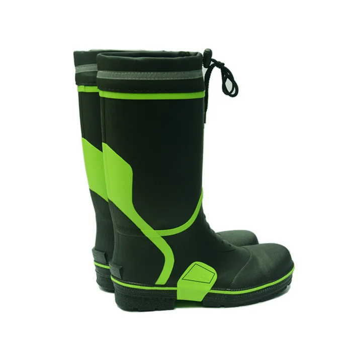 

Rubber Steel Toe Anti Smashing Puncture Waterproof Work Boots