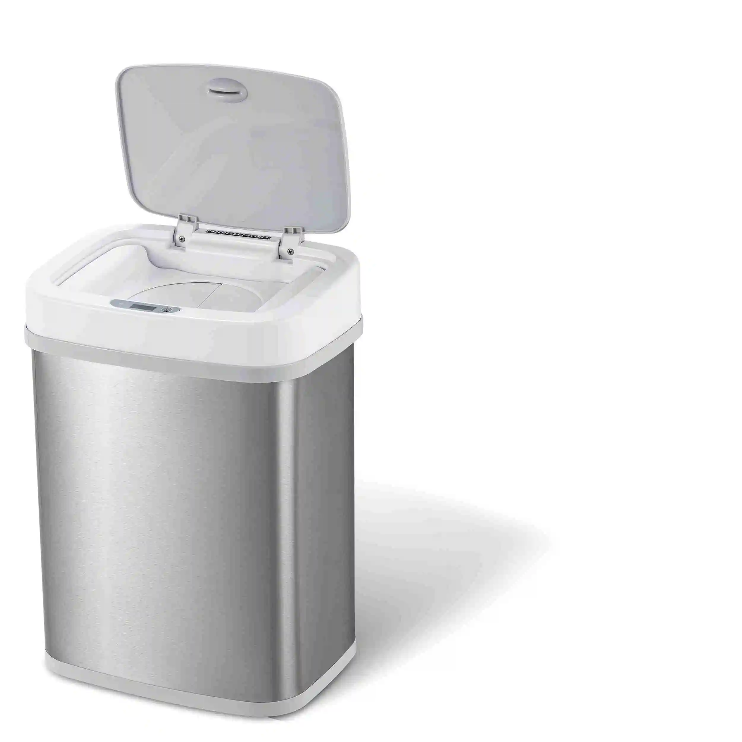 

12 L Diaper Pails recycle bin Sensor dustbin factory hot selling sensor waste bin, Silver